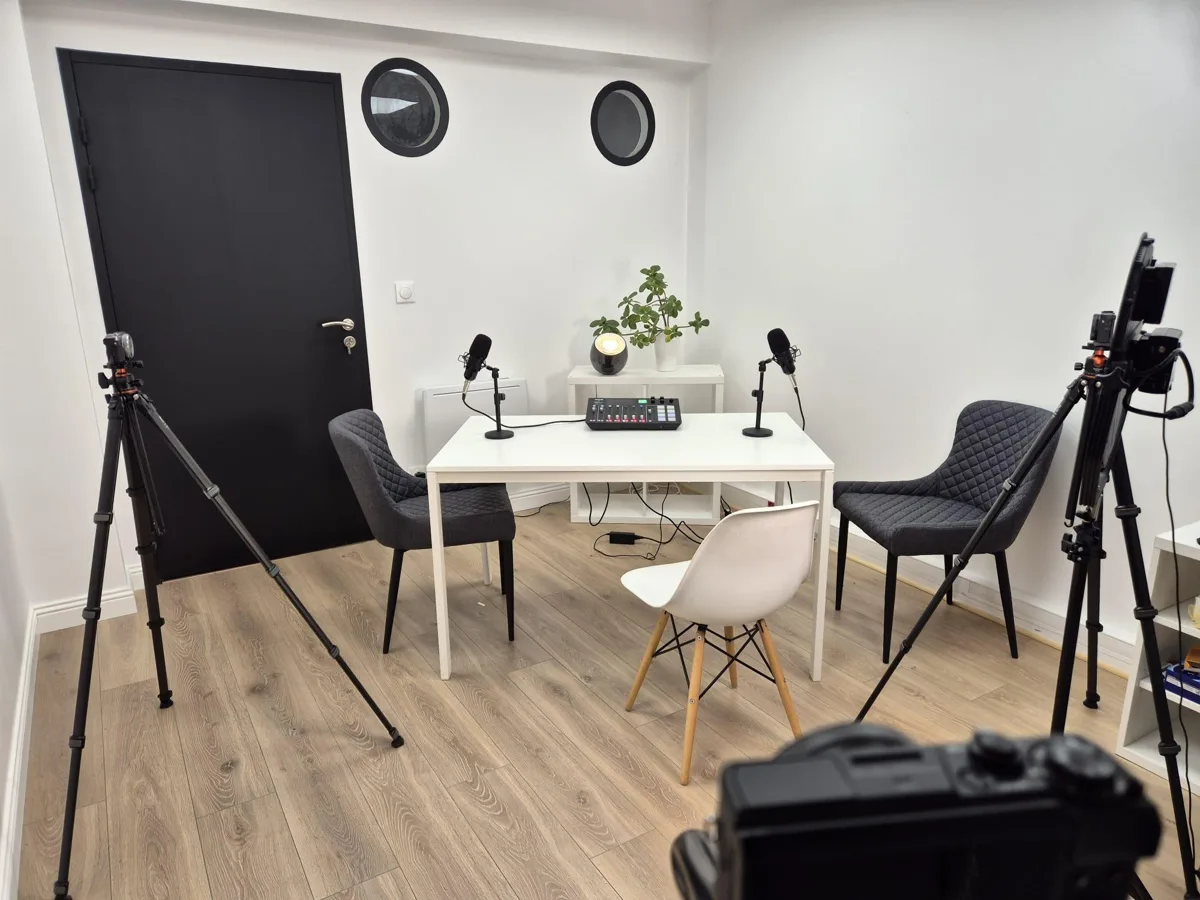 Studio d'enregistrement dans nos locaux à Nancy